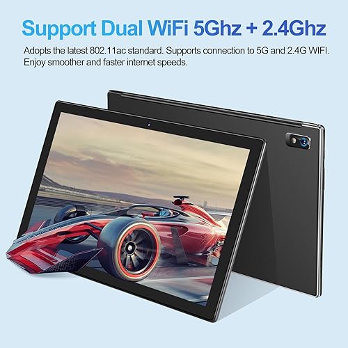 Miniatura 4 de Tableta Android 13 de 10 pulgadas con teclado, 12 GB de RAM, 128 GB de ROM de 512 GB, expansión Octa-Core, WiFi 5G2.4G, pantalla IPS HD, Tablet PC