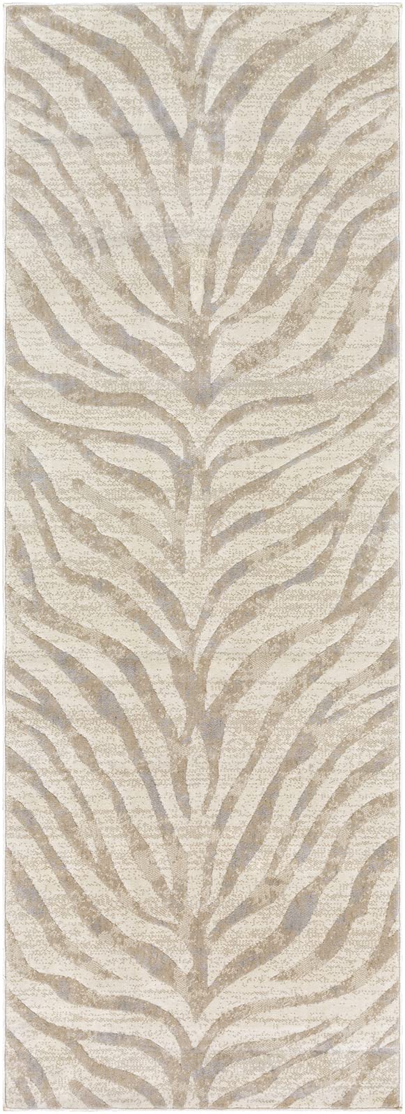 Livabliss Luanda Tappeto Salotto Moderno per Casa, Sala da Pranzo e Cucina Tappeto Geometrico Astratti Neutri Aztechi Stile Boho, leggera da Pulire, Ampio 80x220cm, Grigio Chiaro e Beige
