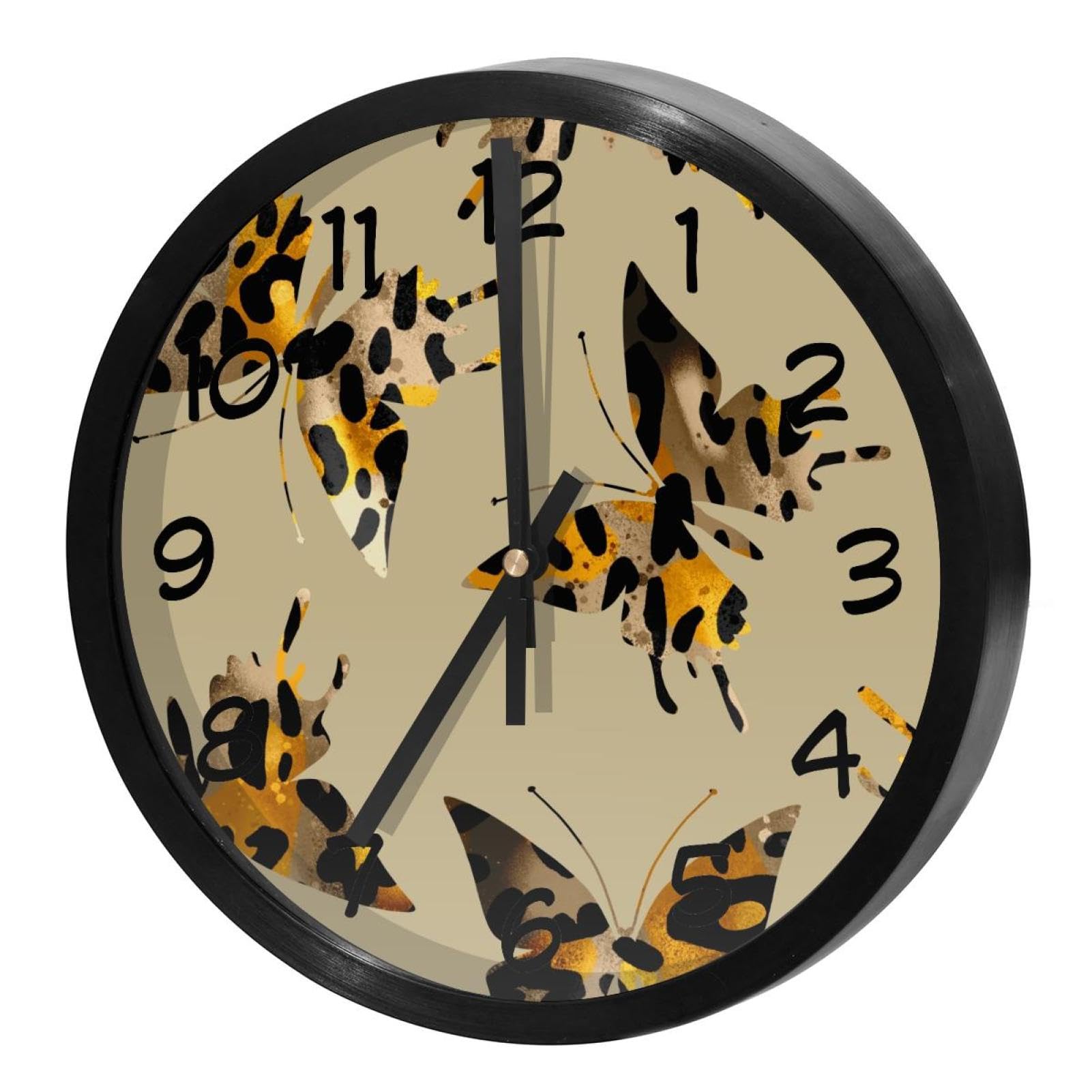 Horloge murale à quartz à piles résolvant le problème des bruits nocturnes