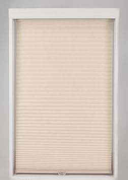 Cellular Shades, Light Filtering Window Blinds Cordless, Blinds for Windows, Window Shades for Home, Window Coverings, Cellular Blinds Creamy Tan, 27"x72"