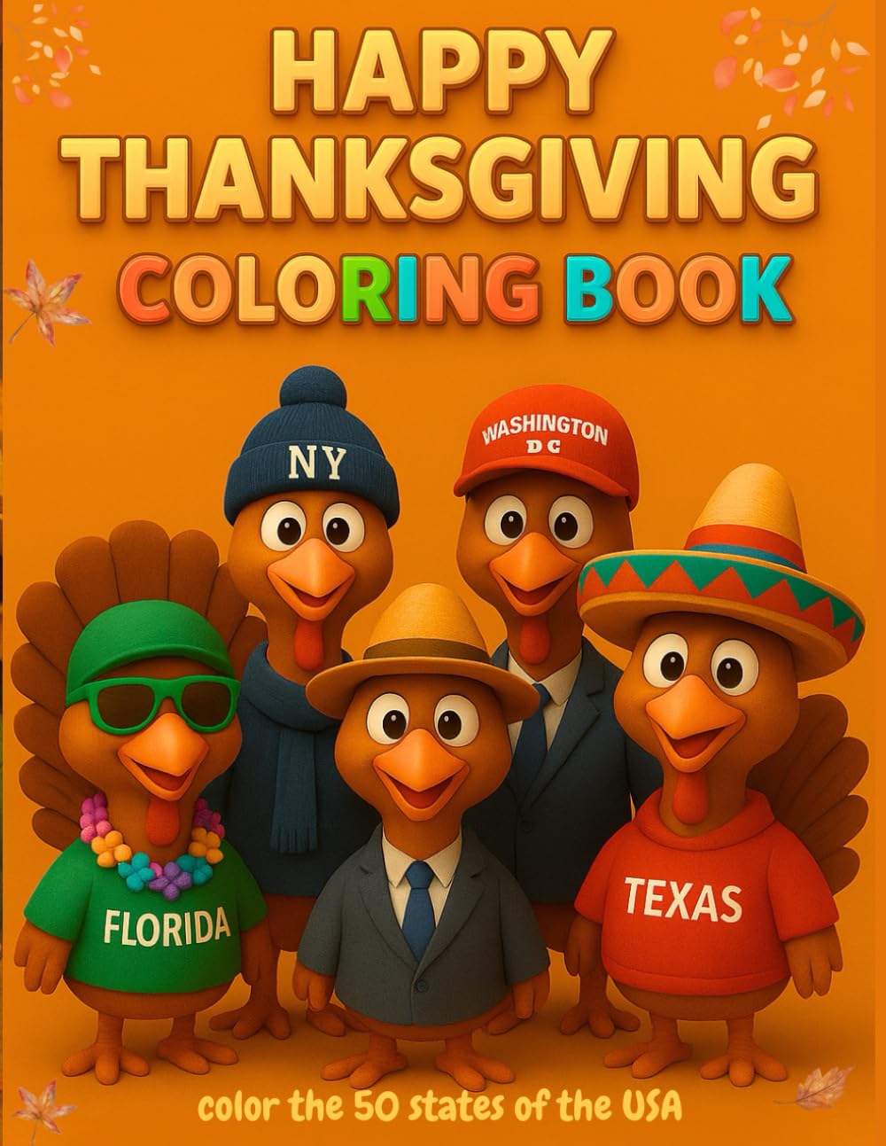 Thanksgiving coloring book: thanksgiving coloring book for kids