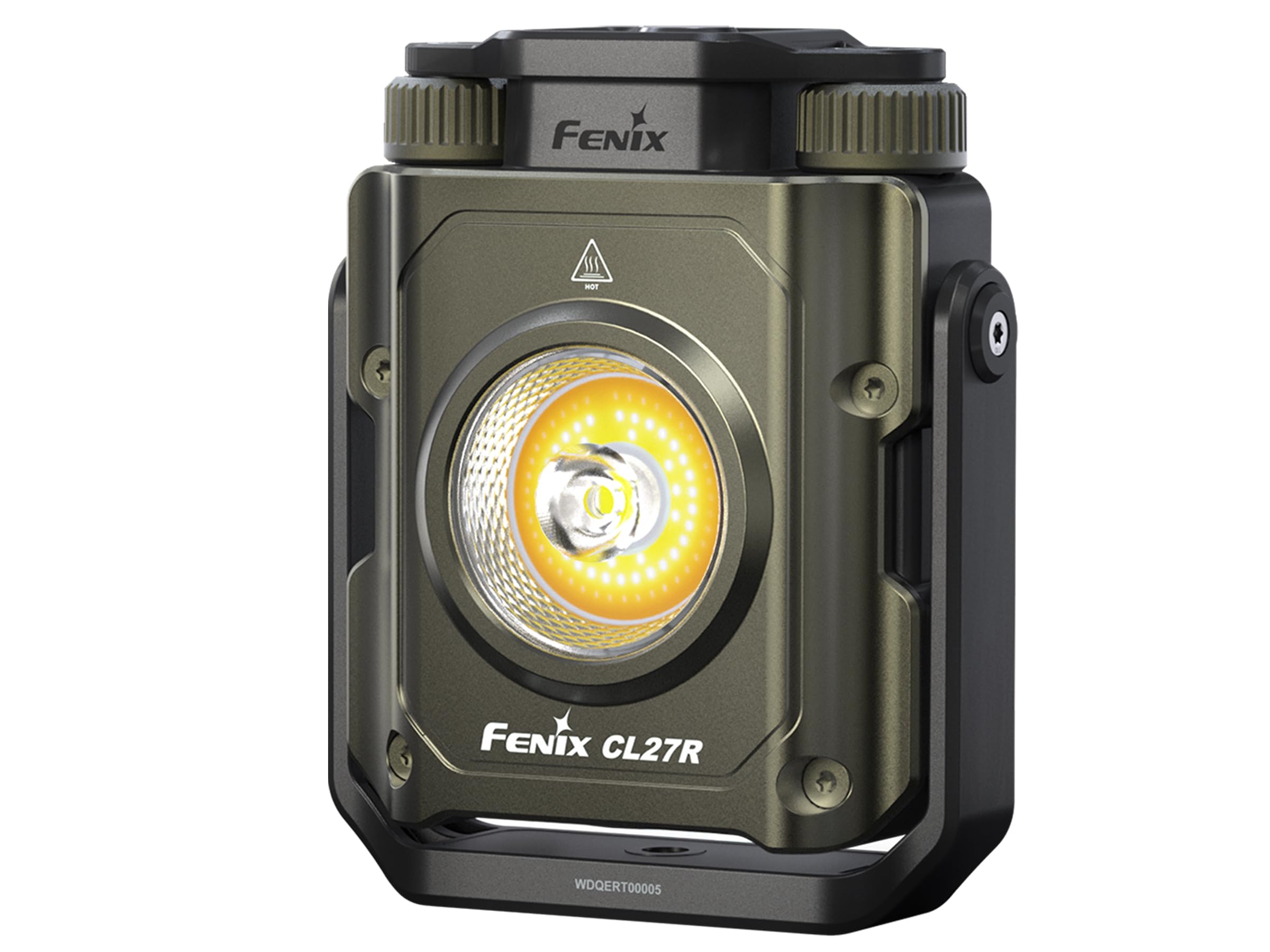 Fenix CL27R LED Campinglampe Aufladbar,1600 Lumen,USB-C Wiederaufladbare,180M,IP66 Wasserdicht Dimmbar Campingleuchte,360°-Magnetgriff,Rotlichtmodus,285 Stunden max,Outdoor Tragbar Camping Zelt Grün