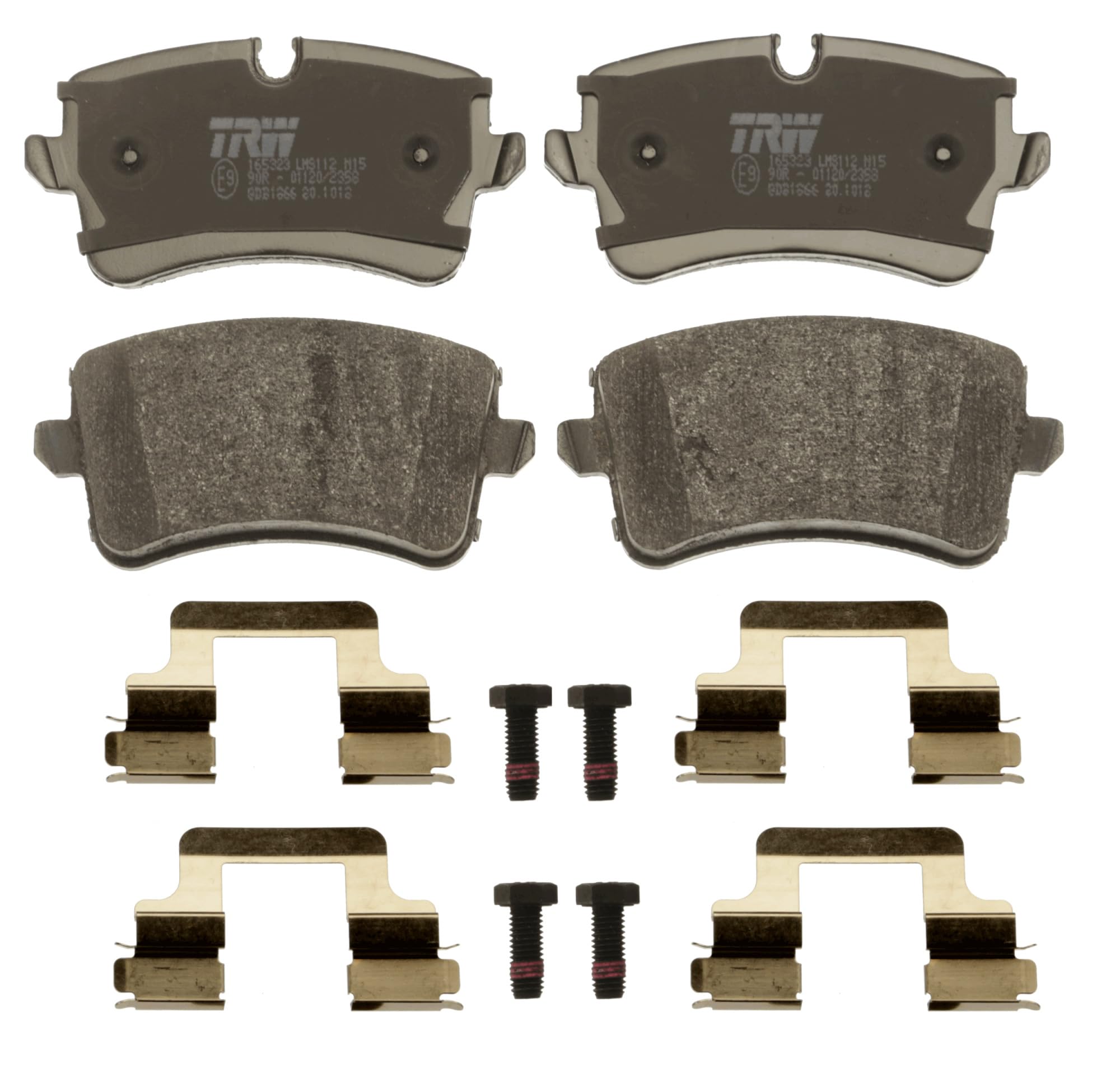 GDB1866 TRW Brake Pad Set, disc brake for AUDI,AUDI (FAW),VW (SVW)