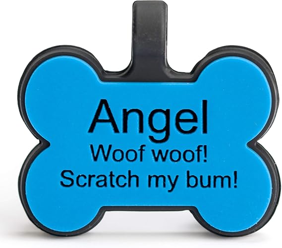 SiliDog The Original Silicone Silent Pet Tag As Seen On Shark Tank No More