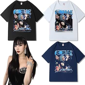 Amazon.co.jp: [XINYIN] 内永枝利 周辺 AESPA グッズ Tシャツ