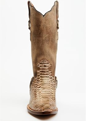 Dan Post Women's Women'S Faux Python Tall Western Boot Snip Toe - Dp4393