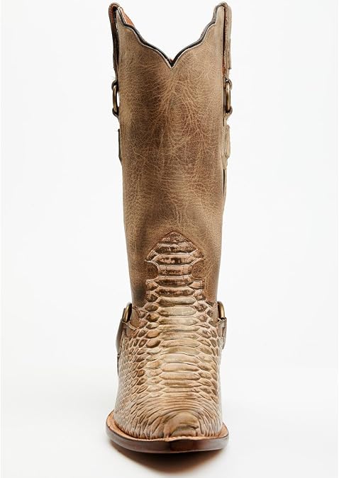 Dan Post Women's Women'S Faux Python Tall Western Boot Snip Toe - Dp4393