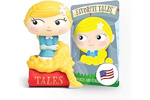 tonies Toniebox Storytime Starter Set: Rapunzel Audio Play Character with Other Fairy Tales