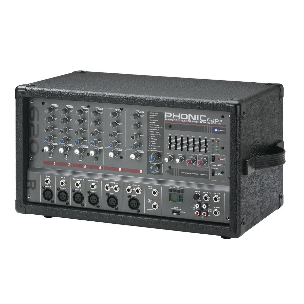 Phonic POWERPOD 620R Powered Mixer