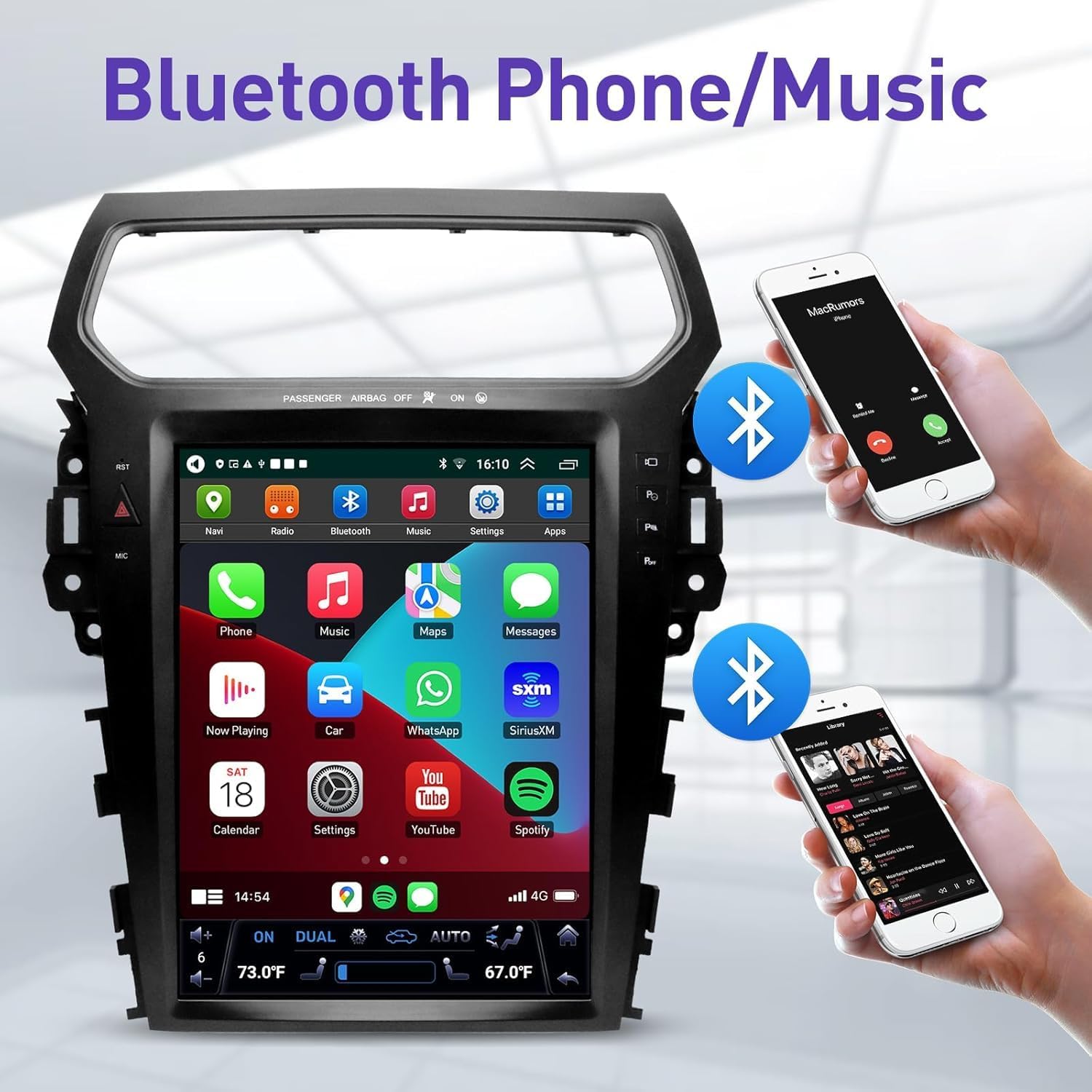 Bluetooth Phone and Music Functionality