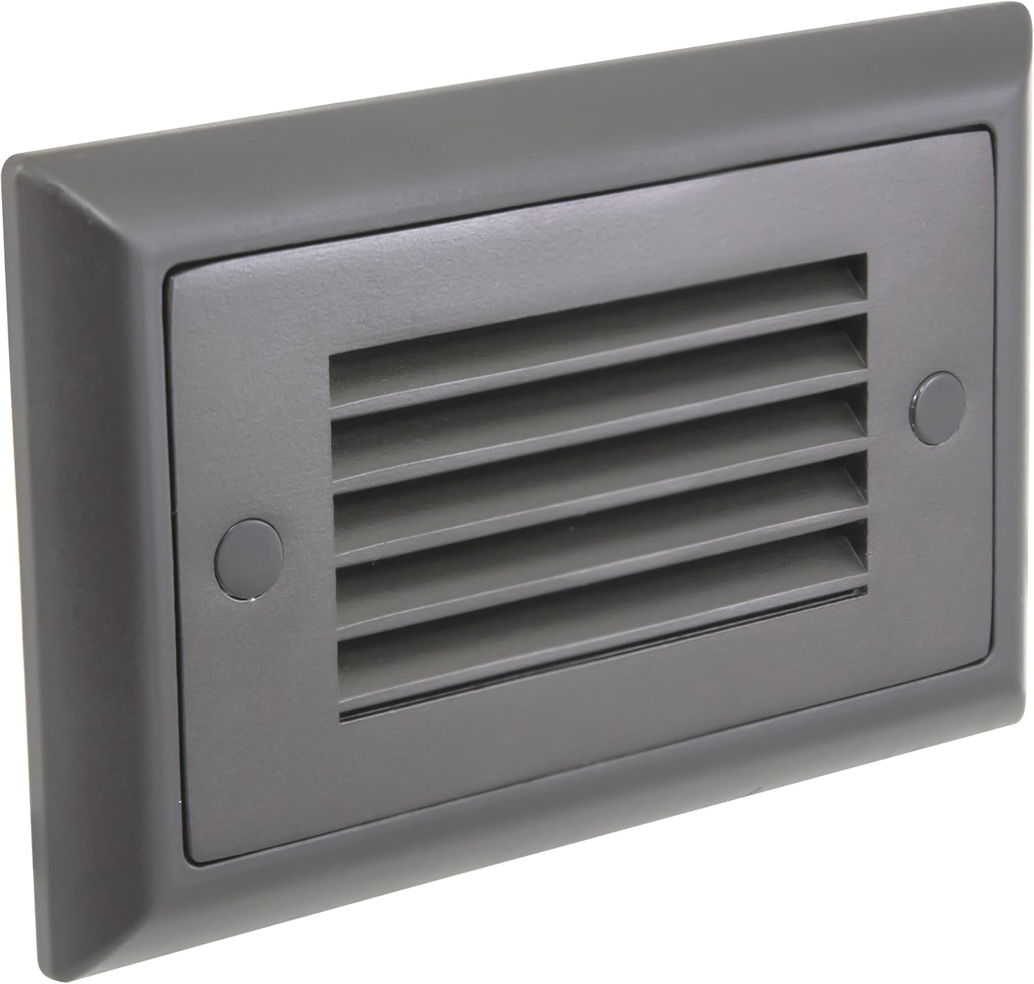 American Lighting SGLHLDB Horizontal Louver Faceplate for LED Step