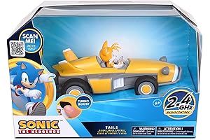 Sonic RC: Tails The Fox 2.4GHz RC Car with Turbo Boost