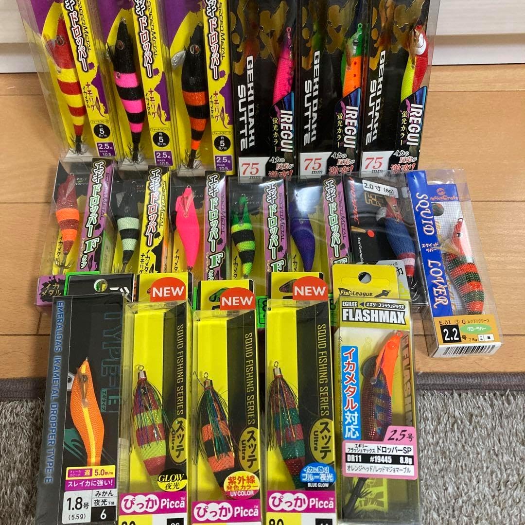 最終特価‼️イカメタルエギセット18個‼️ 最終特価‼️イカメタルエギセット18個‼️ 最終特価‼️イカメタル