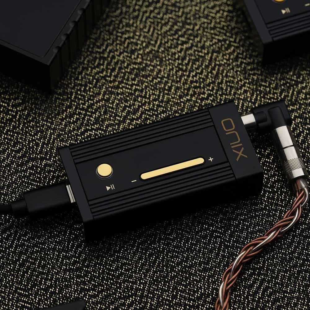 SHANLING Alpha XI1 Protable DAC/amplificatore per cuffie, suono ad alta risoluzione senza perdita con chip CS43198 SGM8262-2, PCM768 DSD512 da 3,5 mm + 4,4 mm Outpu, controllo app per telefoni, tablet