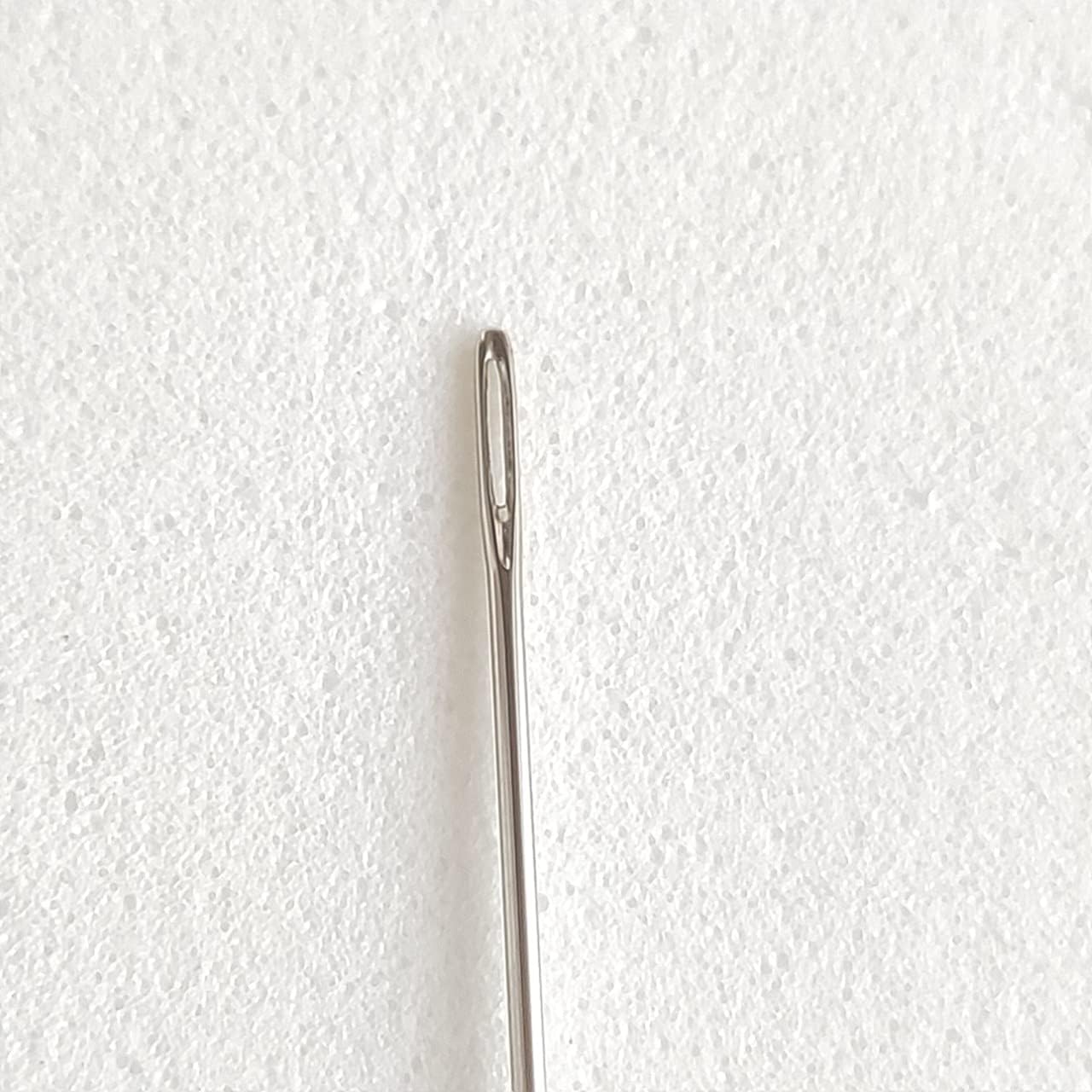 Littledream 100 Pcs Needles Sewing No.8 Hand Embroidery Thread Quilting Cross Stitch Beading 2.1 Inch Long Straight Sharp Needle Kit Craft Lampwork