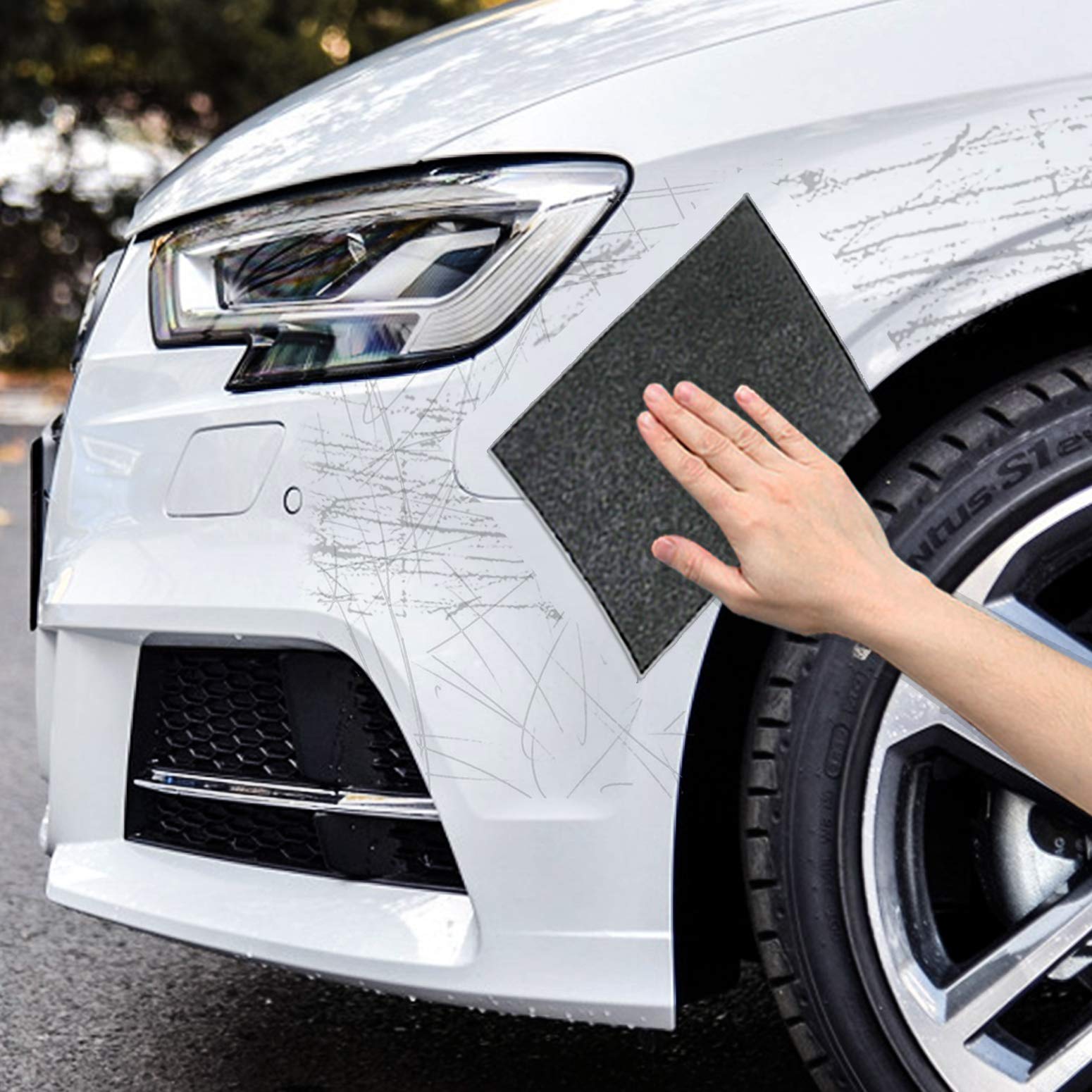 クロス,カーポリッシングコンパウンドワックス布簡単 傷スクラッチ自動車表面修復傷 Amazon | 車 きず消し カースクラッチ修復布 クロス,カー ポリッシング