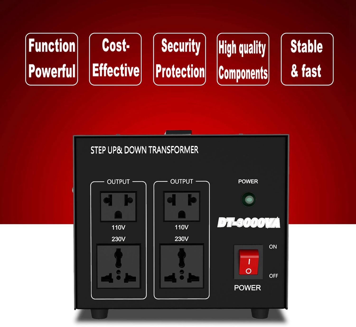 Exclusive Discount 60% Price Anbull Voltage Converter 3000 Watt Voltage Transformer, 220V / 230V / 240 Volt to 110V / 120 Volt or 110V / 120 Volt to 220V / 230V / 240 Volt, Heavy Duty Step Up & Down Transformer Converter