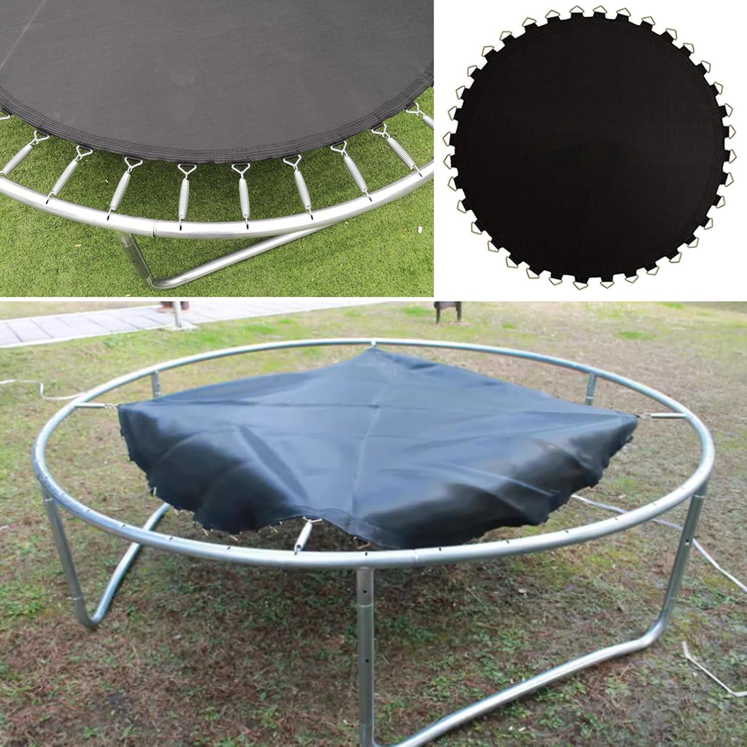Trampoline Replacement Mattress 6/8/10FT Bouncing Accessories Outdoor Wear-Resistant Round Trampoline Jump Cloth Mats