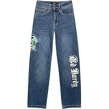 ED HARDY Womens Eagle Wide Leg Jeans WEHD8300-3