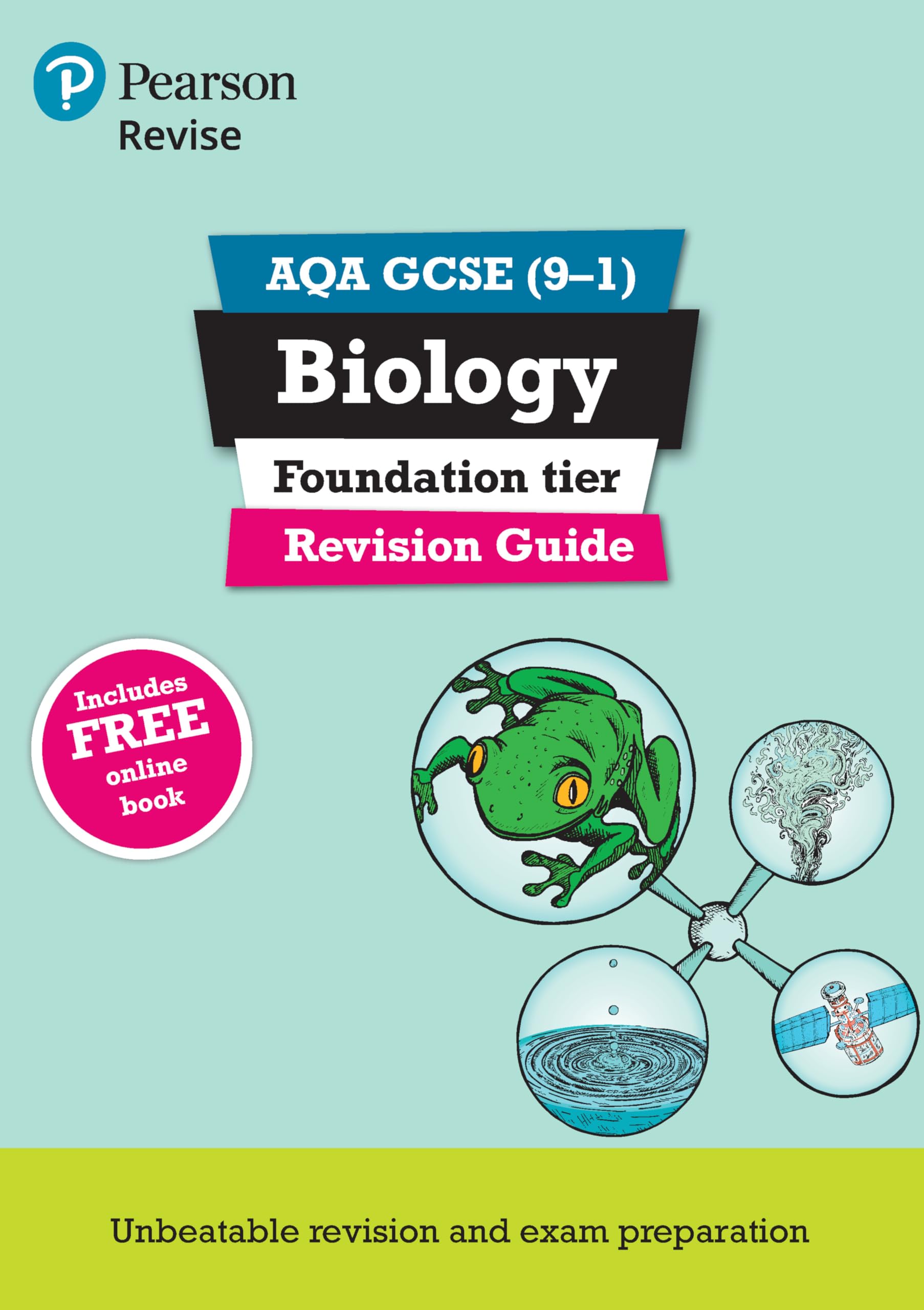 Pearson REVISE AQA GCSE Biology (Foundation) Revision Guide - for 2026, 2027 exams