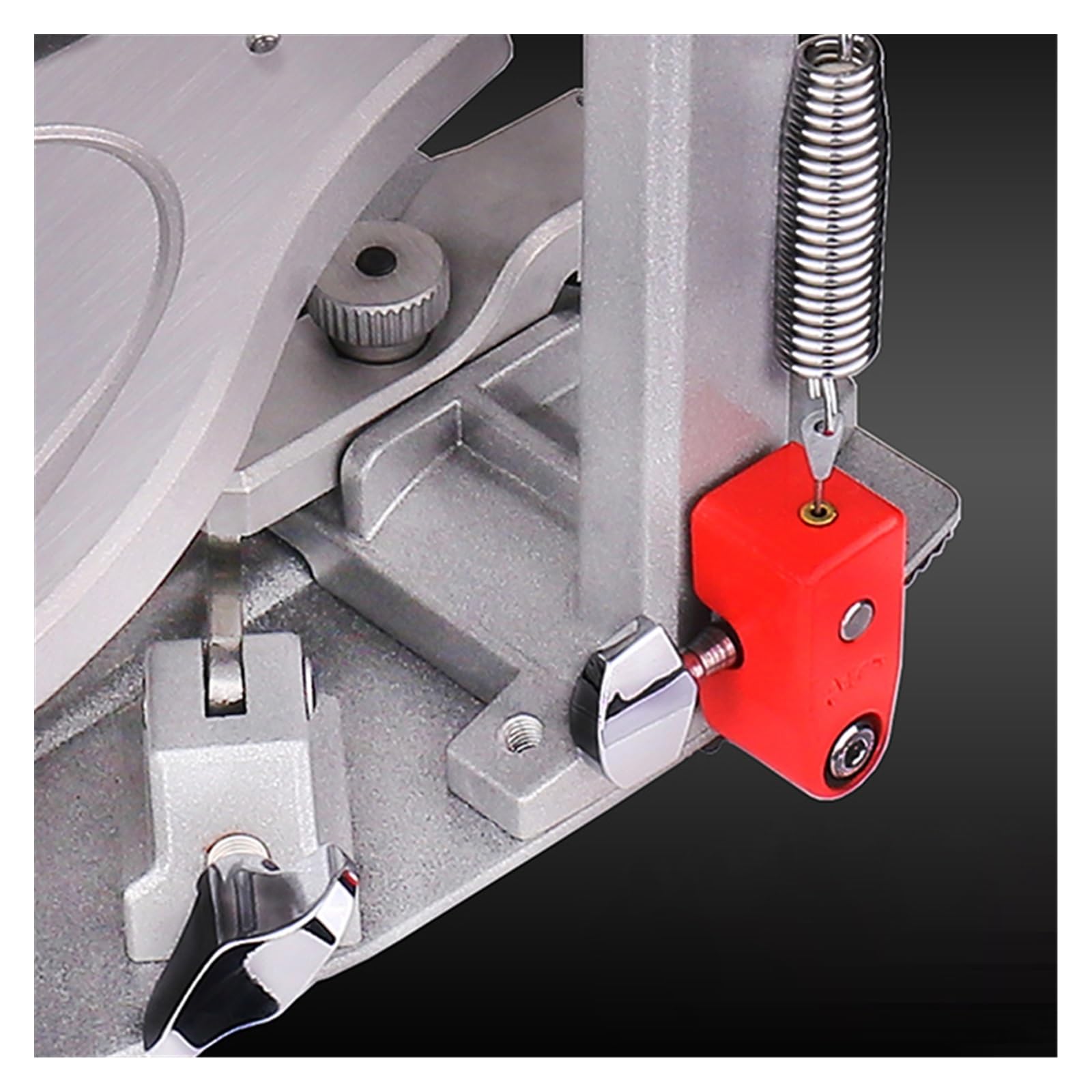 Doppelschritt-Doppelkettenantriebspedal, Doppelschritt-Trommel, Elektronische Trommel, Doppelschritt-Hammer Bass drum-Pedal für Anfänger
