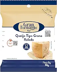 Queijo Tipo Grana Ralado 50g