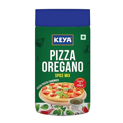 Keya Italian Pizza Oregano | Pizza Oregano Spice Mix | Healthy Italian Seasoning | Multipurpose Seasoning| 100% Natural 