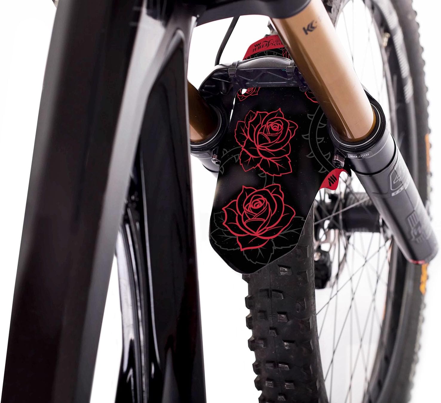 Mountain Bike Mudguard Front Fender MTB Lightweight Universal Mud Guard for Front Wheel Fork Protection