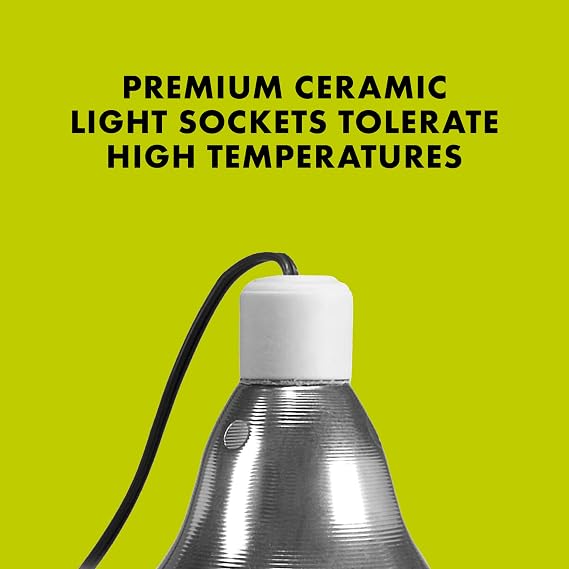 Zilla Silver Reflector Dome for Terrarium Heat Lamps, 5.5 Inches