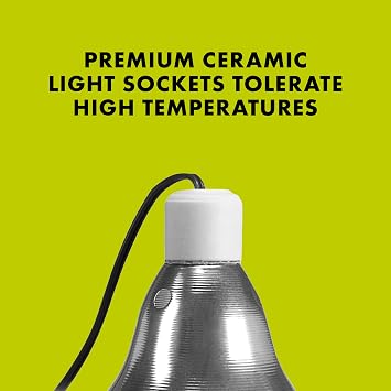 Zilla Silver Reflector Dome for Terrarium Heat Lamps, 5.5 Inches
