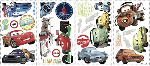 Amazon ケイ ララ ウォールステッカー おしゃれ ディズニー 自動車 Car カーズ ルームメイツ Roommates 壁紙シール ウォールシール はがせる Diy 壁紙 シール ウォールステッカー オンライン通販