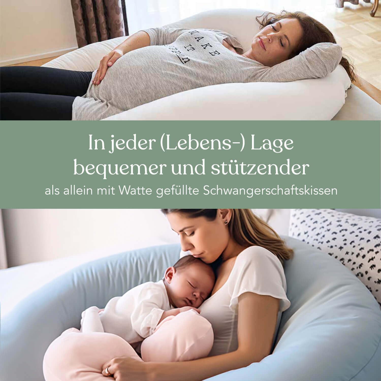 Traumreiter Seitenschläferkissen Visco M Wendekissen Memory Foam Orthopädisch Schwangerschaftskissen Stillkissen XXL Komfortkissen Bezug Perl Weiß Deluxe