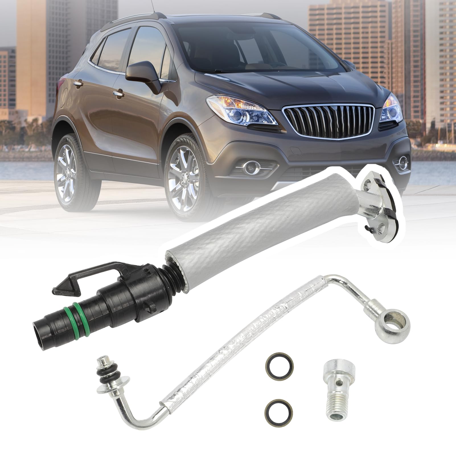 Tubo Rtorno Iniettore Turbina Limentazione Dell'olio Turbocompressore Per Astra J Corsa D Corsa E 55587854 860423