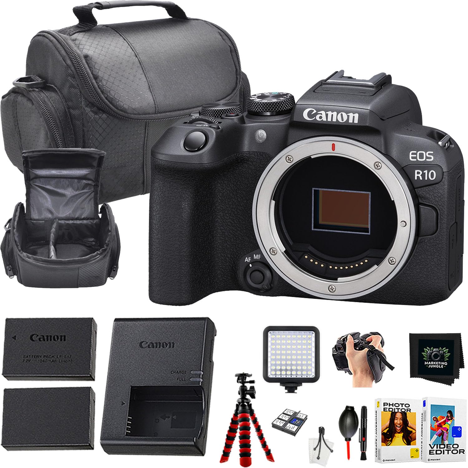 Amazon.com : Canon R10 Mirrorless Camera Body Only Bundle (Renewed