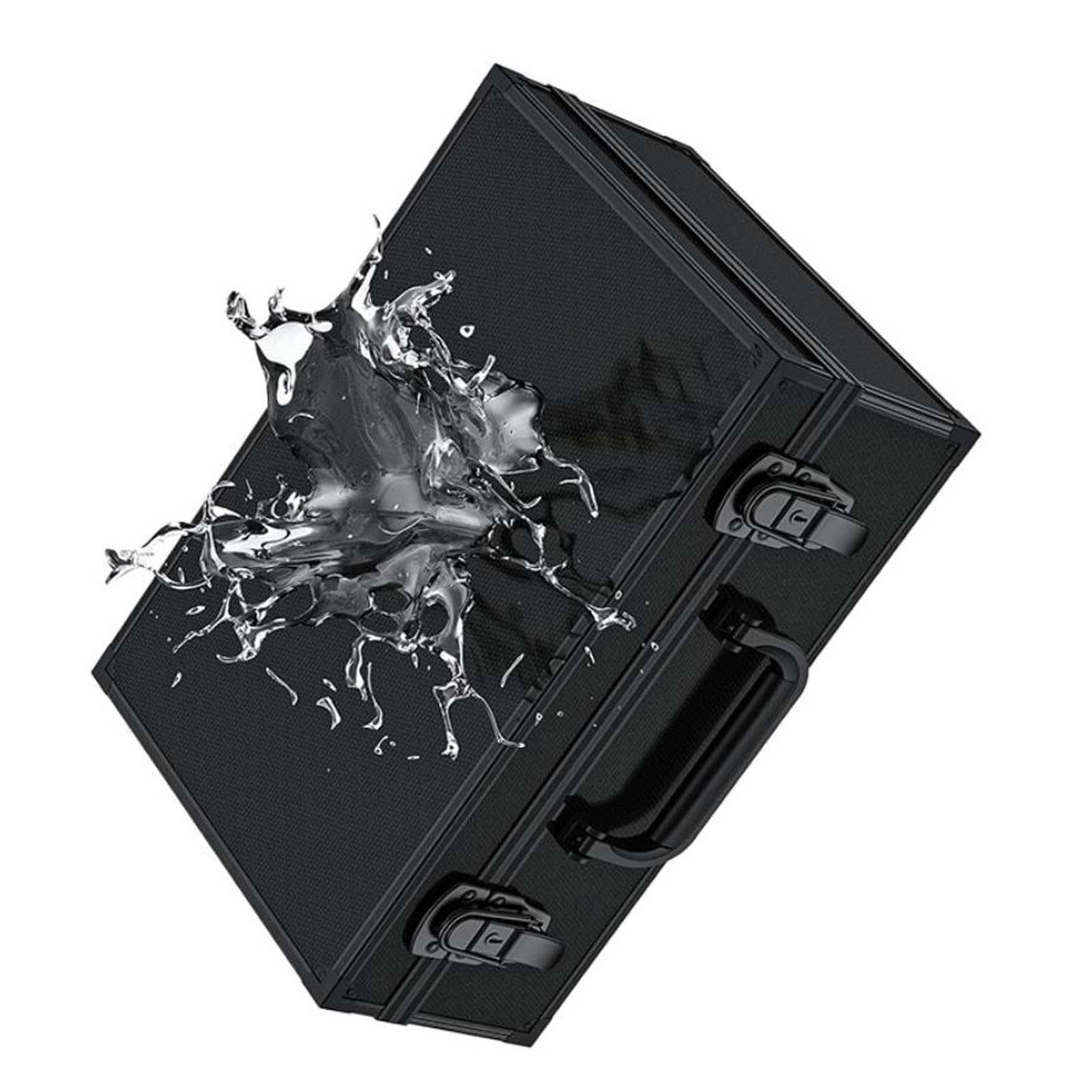 Custodia Porta Carte in Metallo Design a 6 Slot Facile da trasportare per Carte da Gioco Porta Carte da Viaggio