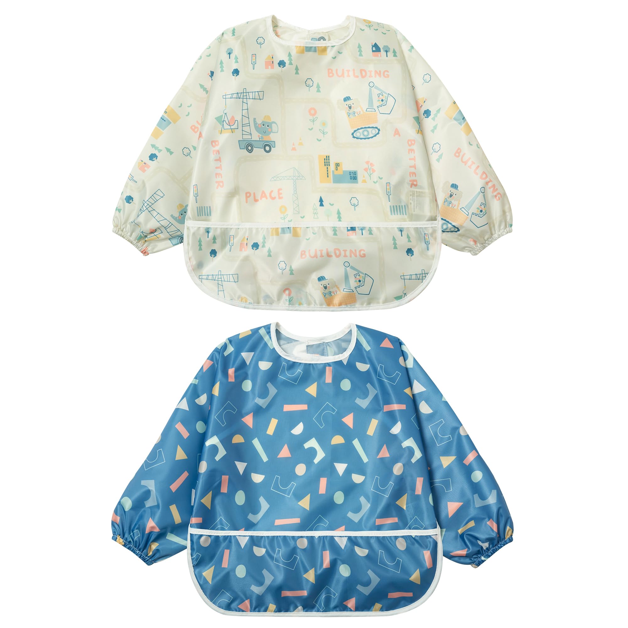 Little Dimsum Waterproof Toddler Bibs