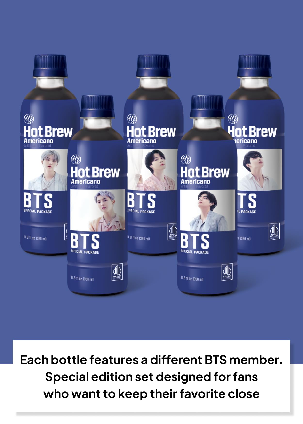 Amazon.com : Korean Food HY Hot Brew Coffee Americano, Ready-to