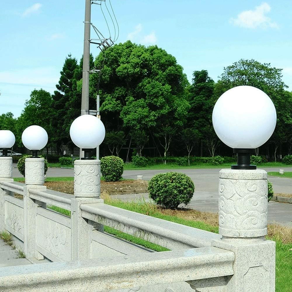 Sferyczna sferyczna lampa słupkowa solarna wodoodporna krajobrazowa stołowa dekoracyjna ogrodowa lampa uliczna(30cm)