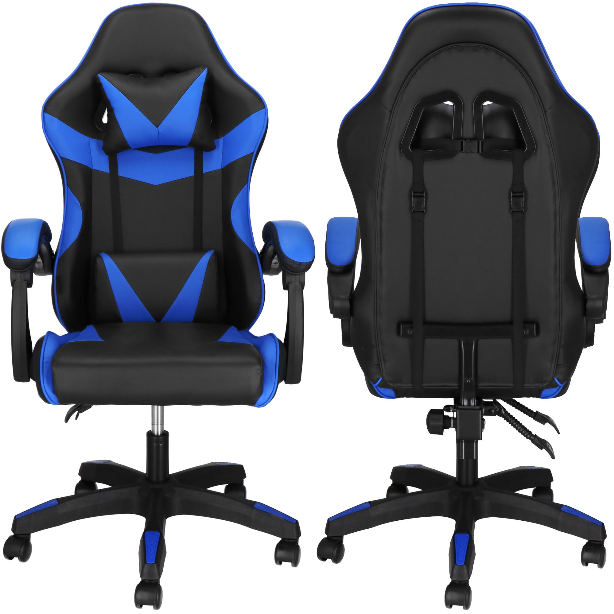 Chaise De Bureau Ergonomique SPRINGOS – Dossier Réglable, Soutien Lombaire, Tissu Respirant – 120 Kg Max