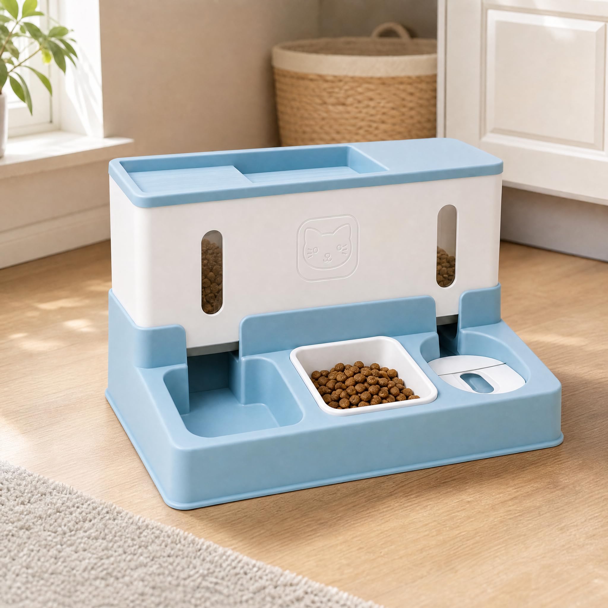 Automático para Mascotas, melocotón, Agua
