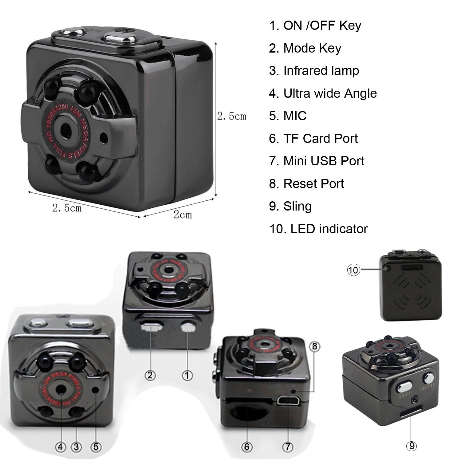 【新品】SQ8 Mini DV 小型カメラ フルHD 1920x1080 2台 maxresdefault.jpg