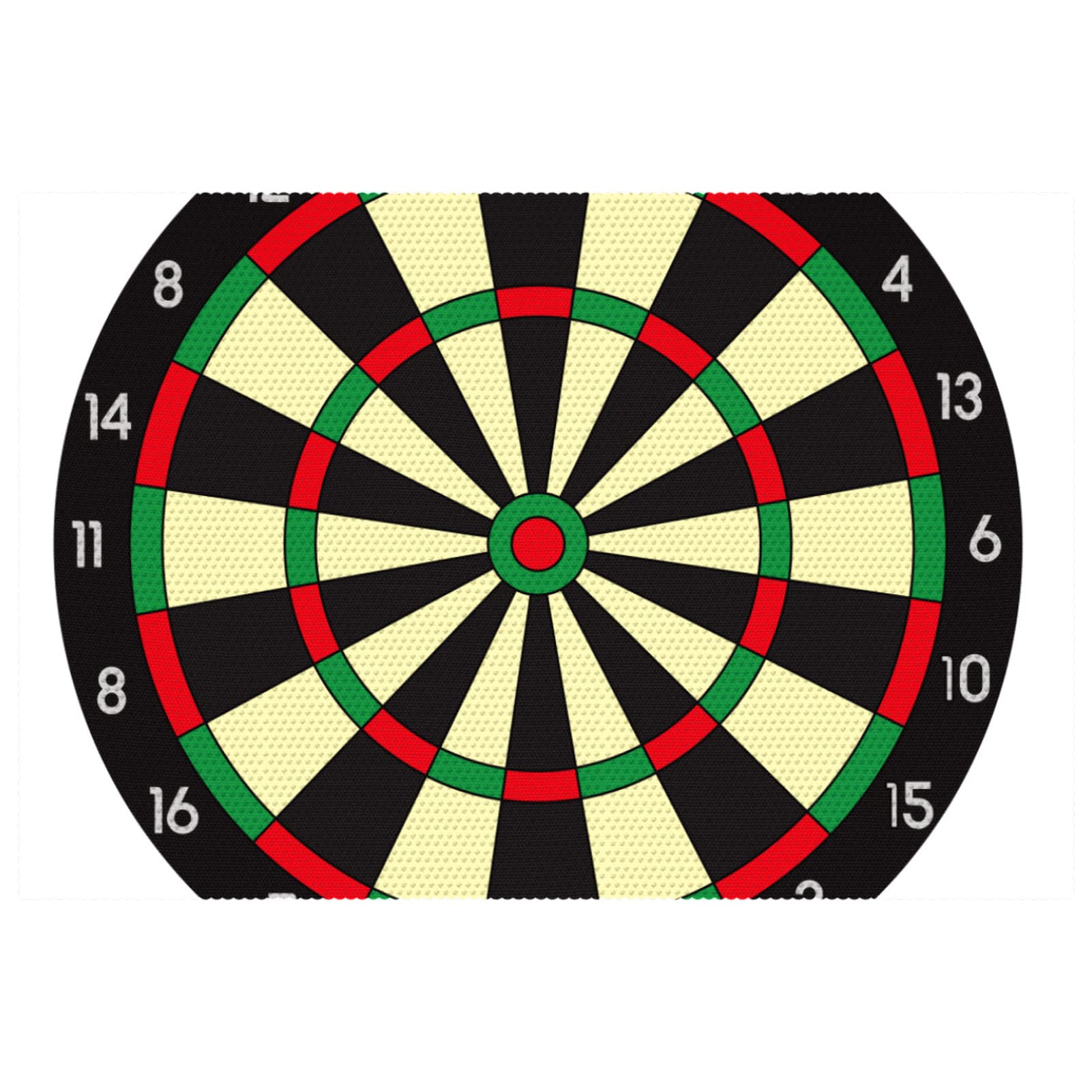 Sets de table de sport antidérapants et thermorésistants de 30,5 x 45,7 cm lot de 6 pièces