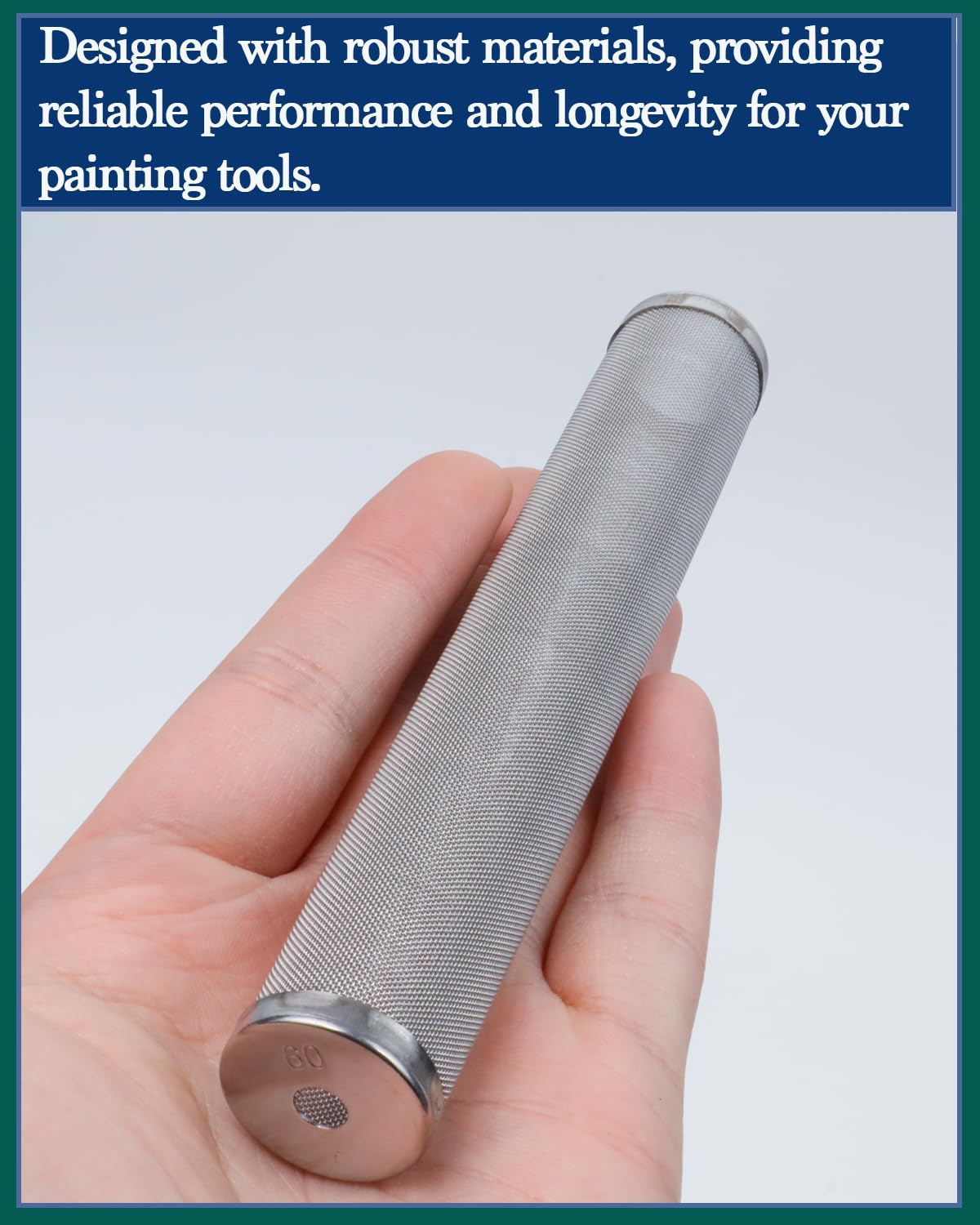 730067 (1 2 2) Titan Manifold Filter 5-Pack – 1x 30 Mesh, 2X 60 Mesh, 2X 100 Mesh – Compatible With Titan Impact 440, 640i, 740, 840i, 1040i, Elite 2000, PowrTwin 3500, 5500 Paint Sprayers - View #7