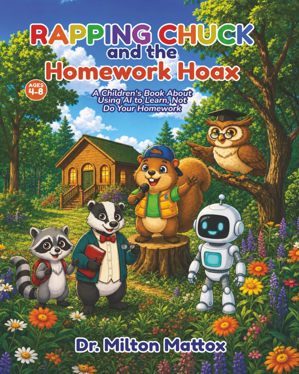 Rapping Chuck and the Homework Hoax: A Children's Book About Using AI to Learn, Not Do Your Homework (Rapping Chuck's AI Adventures)