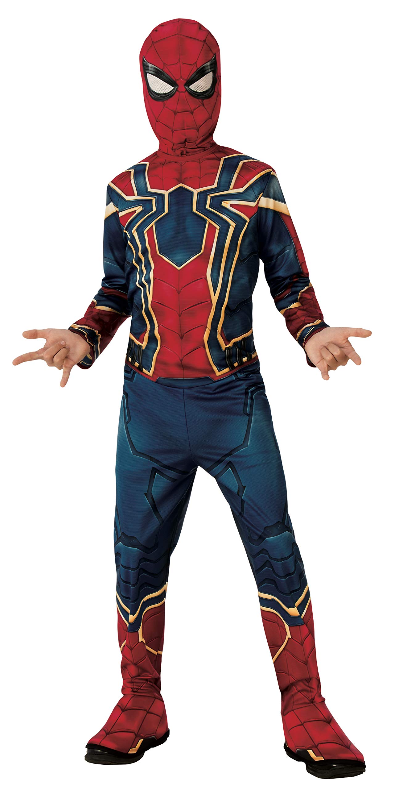 Rubie's Official Marvel Avengers Endgame Iron Spider Classic Childs Costume, Kids Superhero Fancy Dress