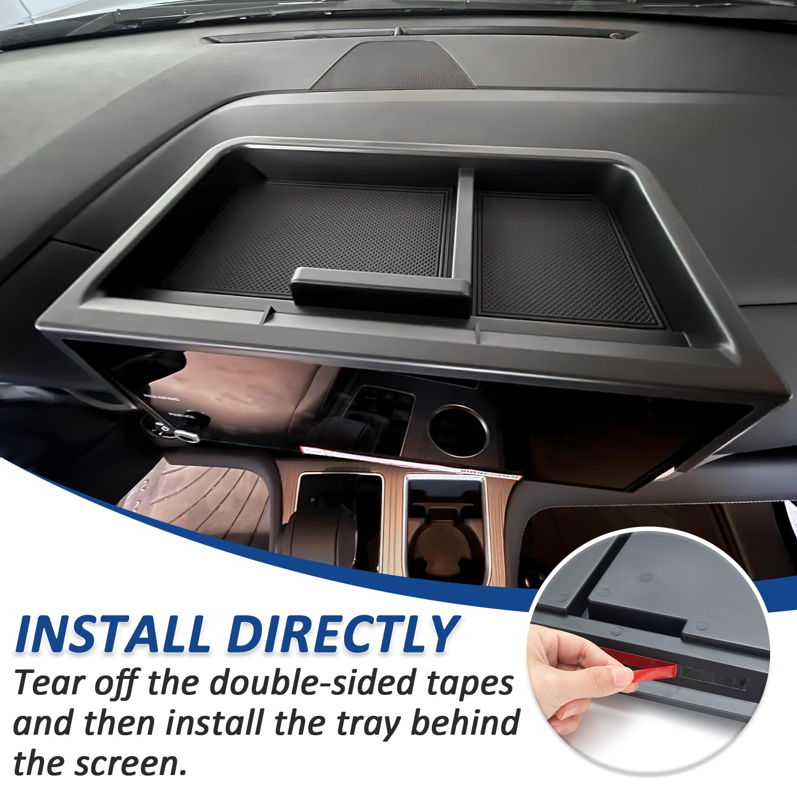TOPINSTALL New Dash Tray Phone Holder Compatible With 2021-2024 - View #14