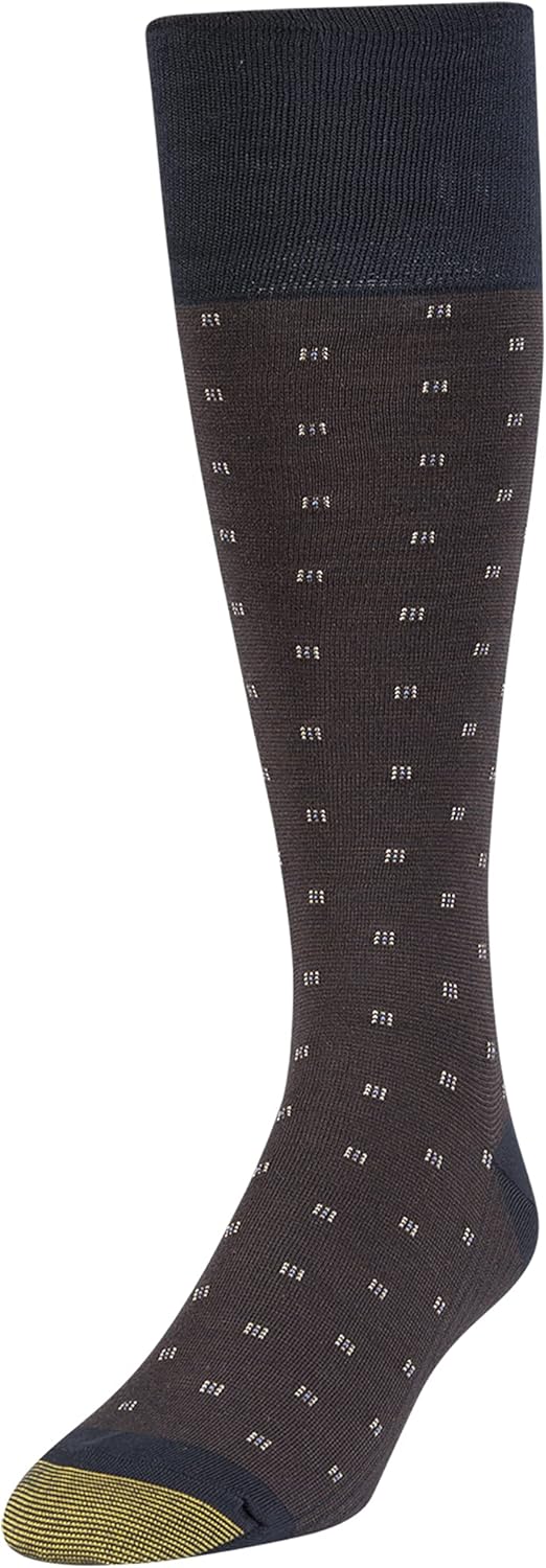 Gold Toe - Brandclub - GOLDTOE Men's Over-The-Calf Dress Socks, 3-Pairs