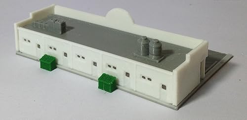 Miniatura 3 de Outland Models Tren Centro Comercial/Centro Comercial con Estacionamiento y Coches Escala Z