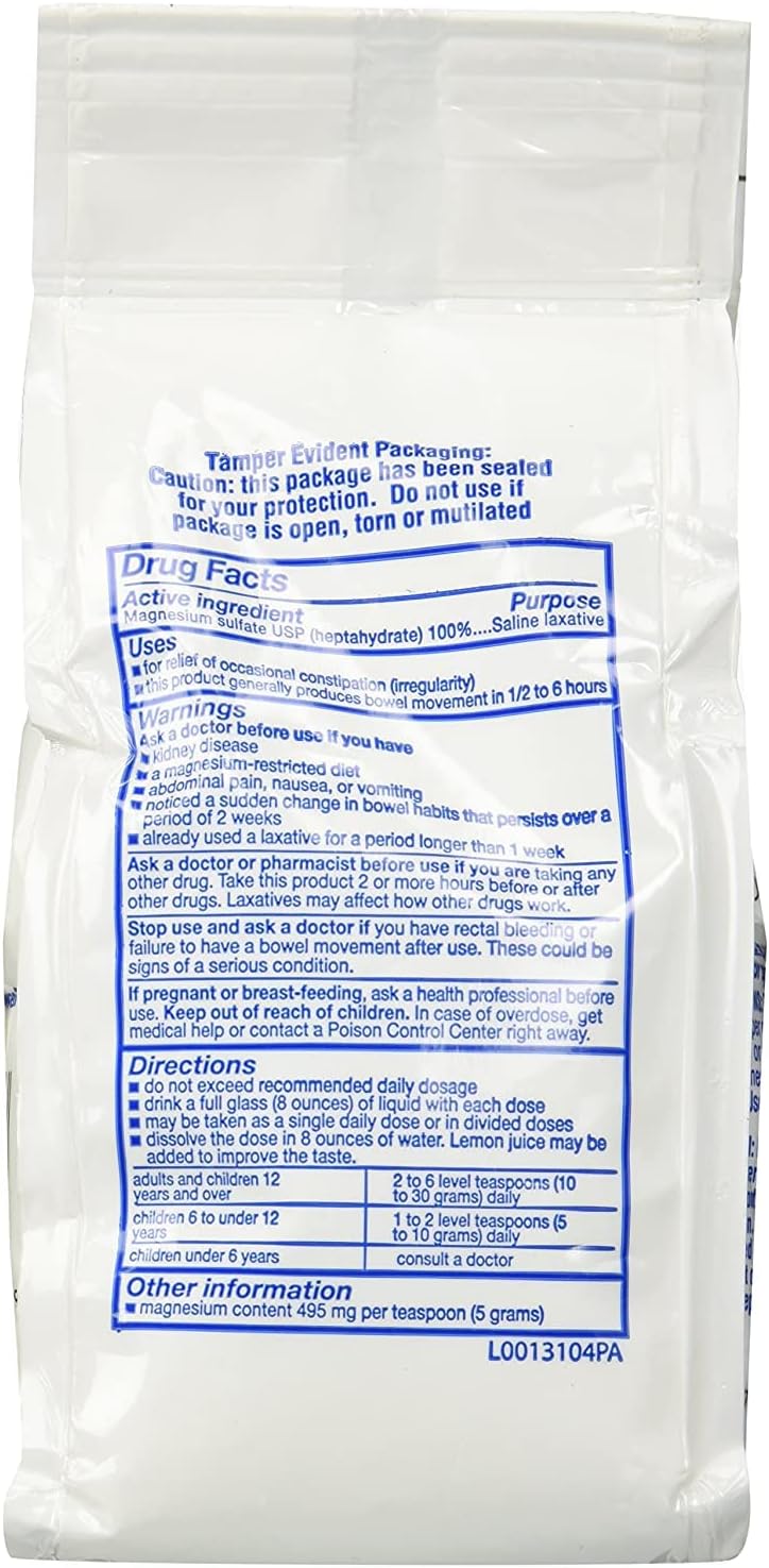 FSA HSA Eligible Kanjo Natural Epsom Salt 100 Pure