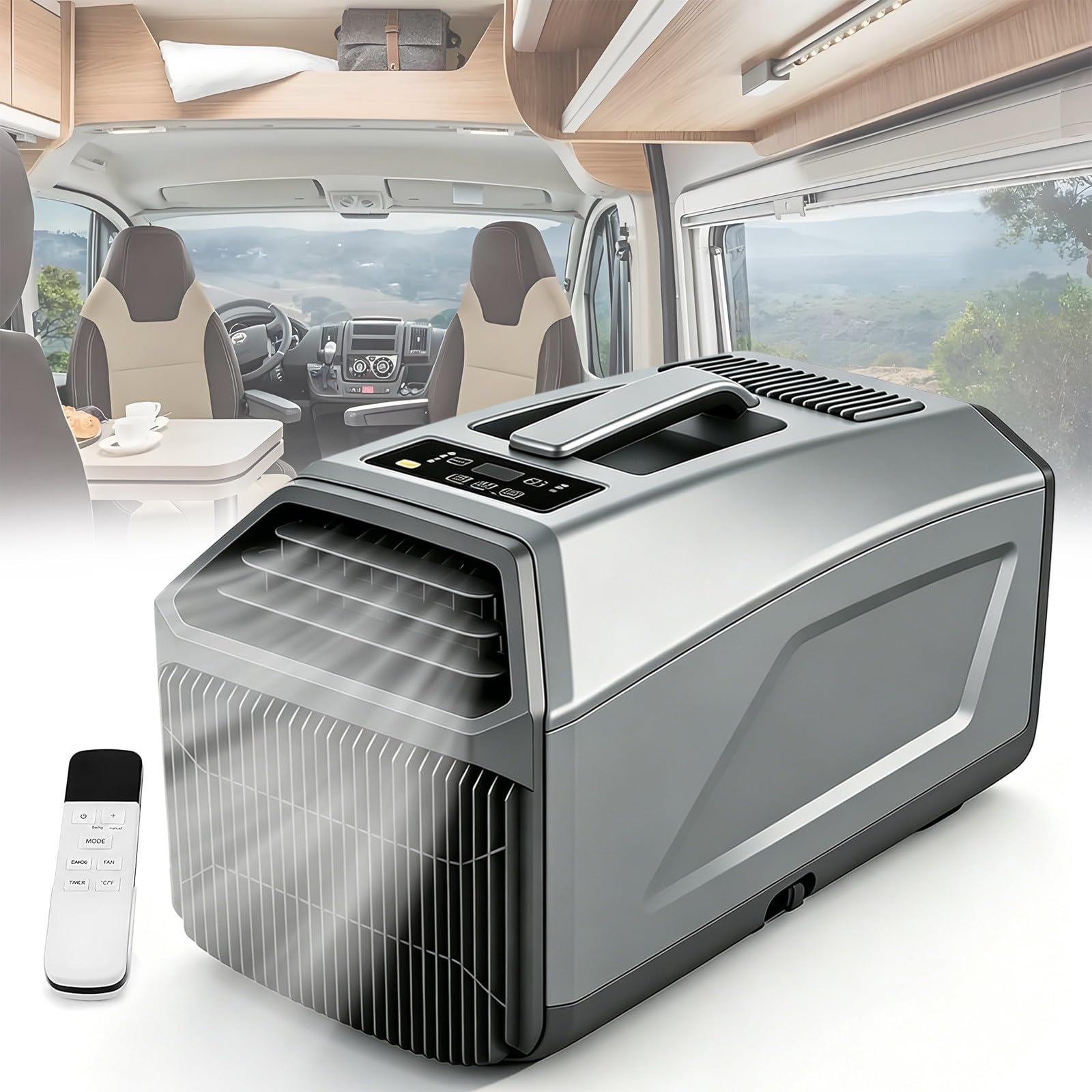 Lunauemaya Portable Air Conditioner for Camping and RVs - 220 V AC 5100BTU